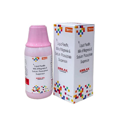 ERILAX - Liquid Paraffin Milk of Magnesia & Sodium Picosulphate ...