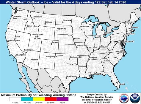 Winter Weather Experimental Probabilistic Snow and Ice
