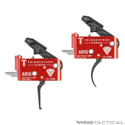 TriggerTech 2-Stage AR-15 Diamond Trigger | Wing Tactical