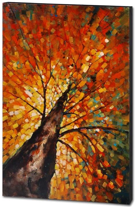 autumn painting ideas easy