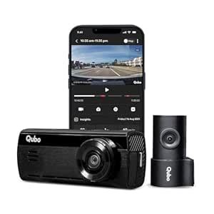 Qubo Car Dash Camera True 4K HDR 2160P UHD Dual Channel from Hero Group ...