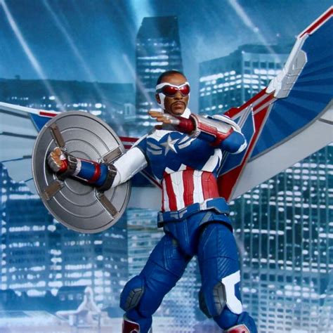 Marvel Select Captain America Falcon Sam Wilson Exclusive Figure Up for ...