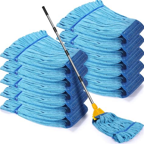 Amazon.com: Lallisa 10 Pcs Commercial Mop Head Replacement Tube ...