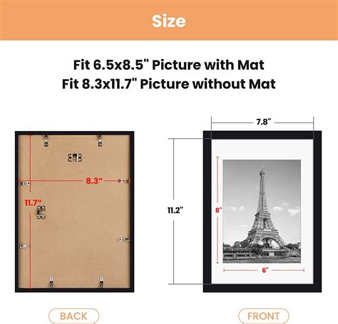 Standard Poster Frame Sizes List