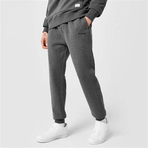 Firetrap | Mens Slim Joggers | Closed Hem Fleece Jogging Bottoms ...