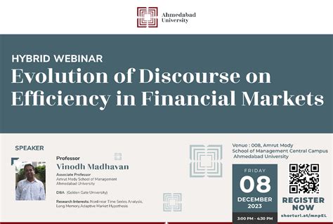 Evolution of Discourse on Efficiency in Financial Markets