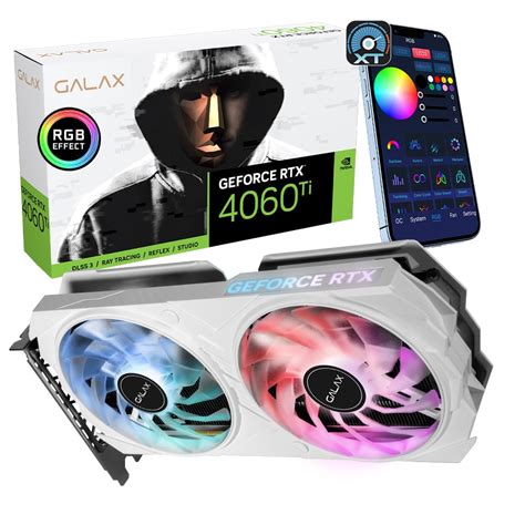 Amazon.in: Buy Galax GeForce RTX™ 4060 Ti 8GB EX White 1-Click OC ...