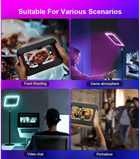 Yantralay RGB Smartphone Video Rig – Handheld LED Light with Stabilize ...