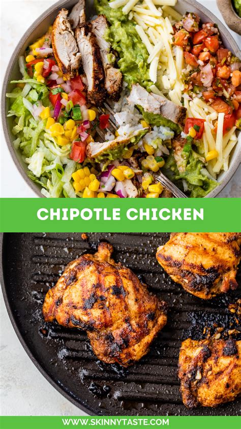 Chipotle Chicken Recipe (Copycat) - Skinnytaste