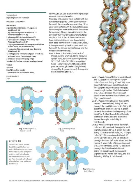 Free Beading Tutorial 的图像结果