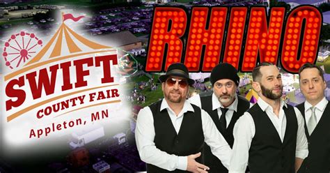 Rhino at the Swift County Fair!, Swift County Fairgrounds, Appleton, 14 ...