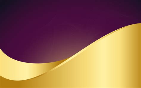 Abstract shiny color gold wave design element Vector Image