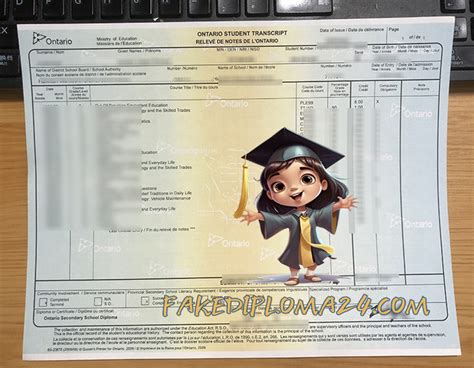 Image result for Ontario Student Transcript