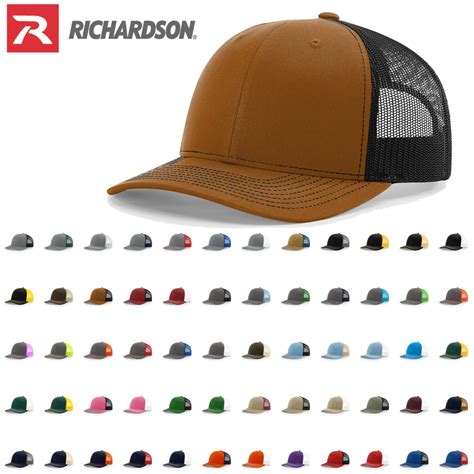 Richardson 112 Trucker Cap Split Hats Split Colors Two Colors – The ...
