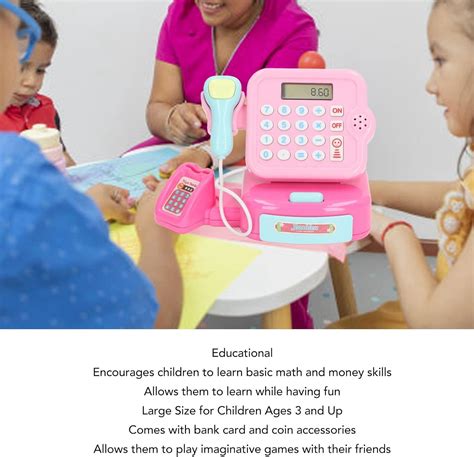 Bnineteenteam Kids Cash Register Toy,Grocery Store | Ubuy India
