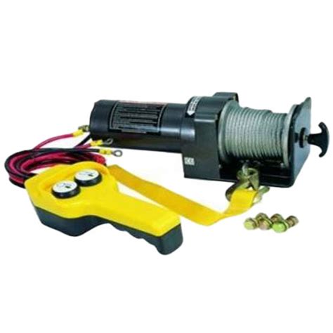 DB2000 - 2000LB Britpart Electric Winch (907KG) Motor Output 1.0KW (1 ...