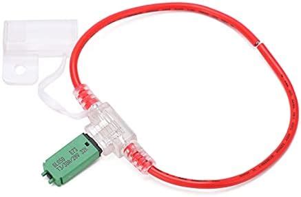 3NH® Car Manual Reset Fuse, Tinned Copper Wire Core Fuse Holder 30A ...