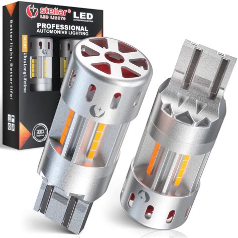 Stellar. Revolutionary 2023 Technology, 7443 7440 T20 LED Turn Signal ...