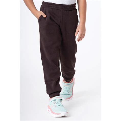 Girl's Brown Solid Jogger – Redtape