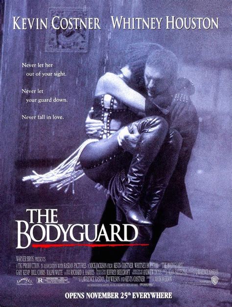 Whitney Houston wasn't actually on the poster for 'The Bodyguard'