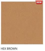 Hex Brown 600x600 mm Matte Finish Tile - 9 mm | Hex Brown 600x600 mm ...