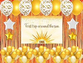 THEME MY PARTY FIRST TRIP AROUND THE SUN THEME BIRTHDAY PARTY ...