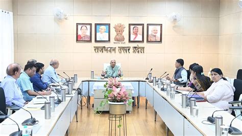 Uttar Pradesh Governor Anandiben Patel Calls For Special Drive To ...