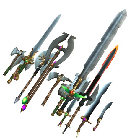 p3d.in - Fantasy Weapon Set- Xenoargh, Wheene