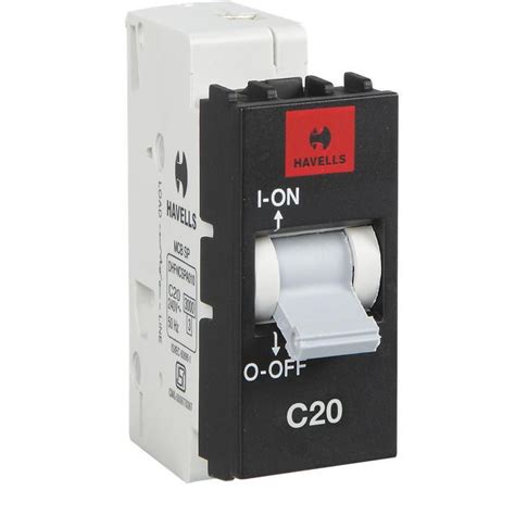 Havells Carbon 20 A SP Mini MCB C Series | iRely.in Bangalore