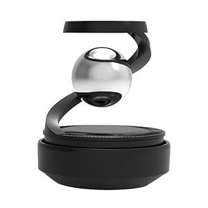 DENFY Solar Rotating Car Air Freshener – Refillable Dashboard Air ...