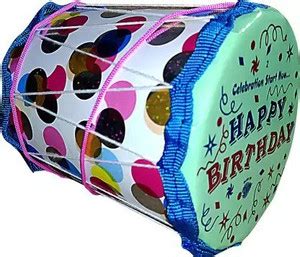 3 Jokers Musical Drum Punjabi Dhol Instrument for Kids (Prints & Color ...