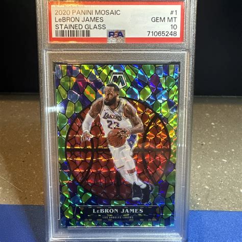 LeBron James 2020 Mosaic #1 Stained Glass /(SSP) Price Guide - Sports ...