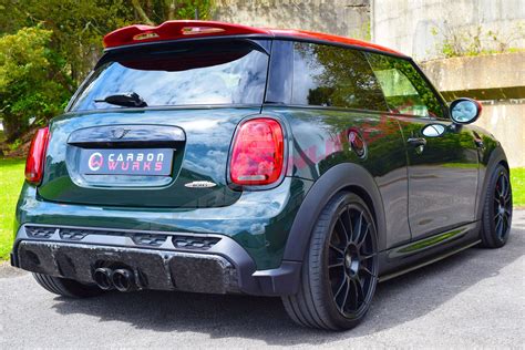 Mini Cooper F5X LCI 2 JCW Forged Carbon Rear Diffuser - Carbonwurks