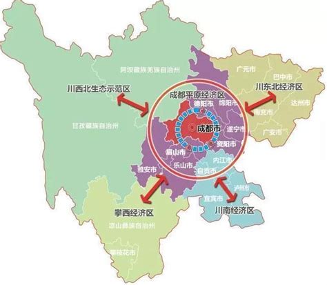 成都市中心城区土地利用总体规划图（2006—2020）