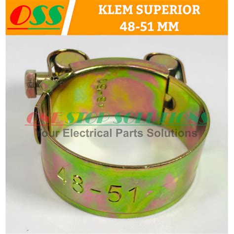 Jual KLEM SUPERIOR ATAU CLAMP SUPERIOR ATAU HEAVY DUTY HOSE CLAMP 48-51 ...