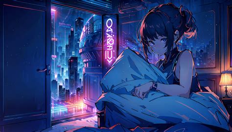 Anime Girl Starring 2023 AI Art Wallpaper, HD Anime 4K Wallpapers, Images and Background ...