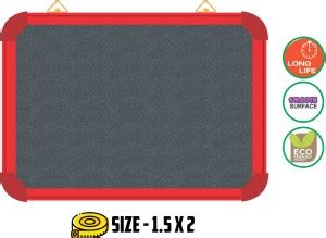 WRITING AND DISPLAY Pin-up display board for office & school ...
