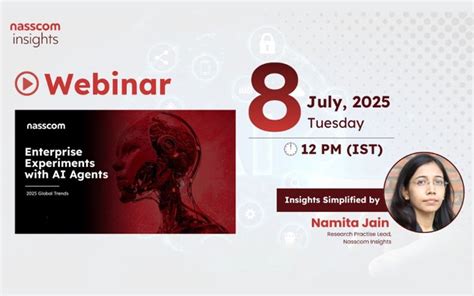 Attend our upcoming webinar on NASSCOM's AI Agents Global Enterprise ...