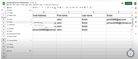 Image result for Excel File in the Mail