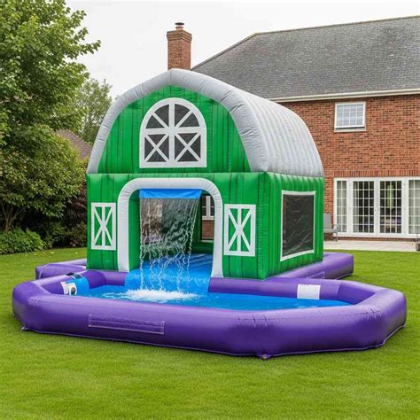 How to Set Up Inflatable Barn Pools for Summer Entertainment - Creative ...