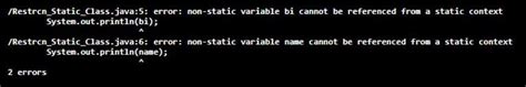 Static Variable and Static Method in Java 的图像结果