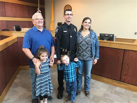Amos Smith Sworn In As LAPD Officer – Los Alamos Reporter
