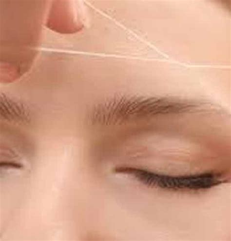 Image result for Forehead Threading
