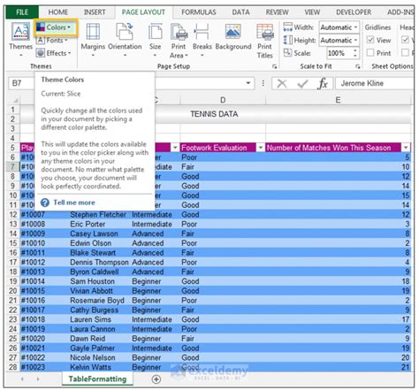 Image result for Good Looking Excel Table