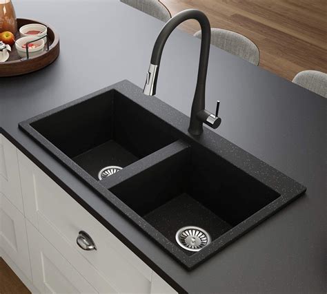 Best Black Kitchen Sinks at Louis Brannan blog