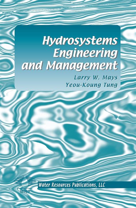 Buy Hydrosystems Engineering and Management Book Online at Low Prices ...