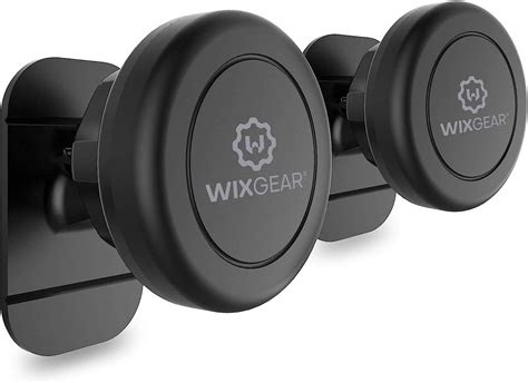 Buy WixGear Magnetic Car Mount, Universal Stick On Mount (2 Pack ...