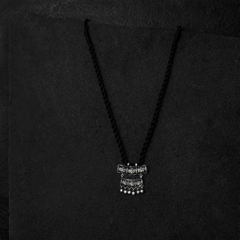 Saanjh Silver Tilhari | Silver Pendant | Pahadi Jewellery