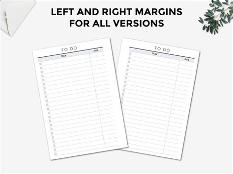 Buy A6 Printable to Do List, Printable Checklist, Task List, to Do List ...