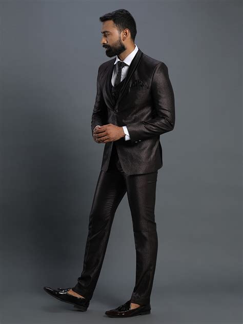 Rent Brown Designer 3-Piece Suit | Stylish & Sophisticated Formalwear ...